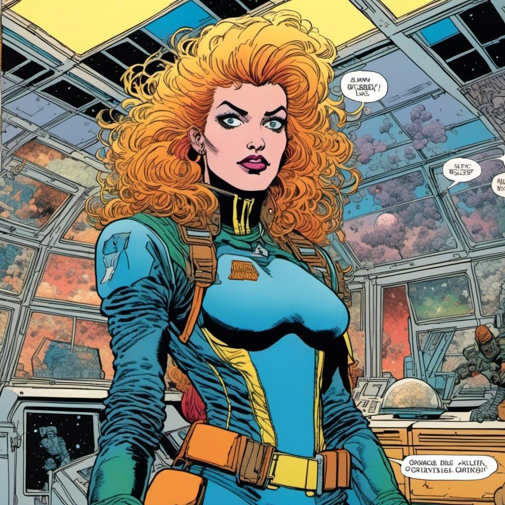 Nova Vyper: Retro Comic Bounty Hunter