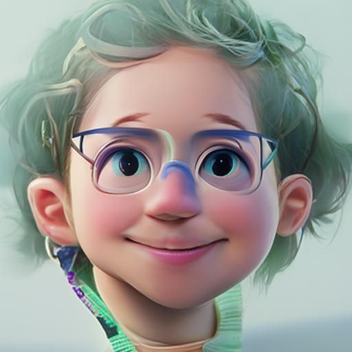 Adorable Pixar Character Design