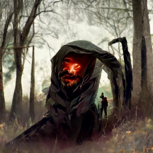 Sinister Shia LaBeouf in Dark Woods
