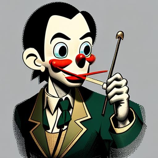 (e.g., a liar might develop a Pinocchio-like nose).