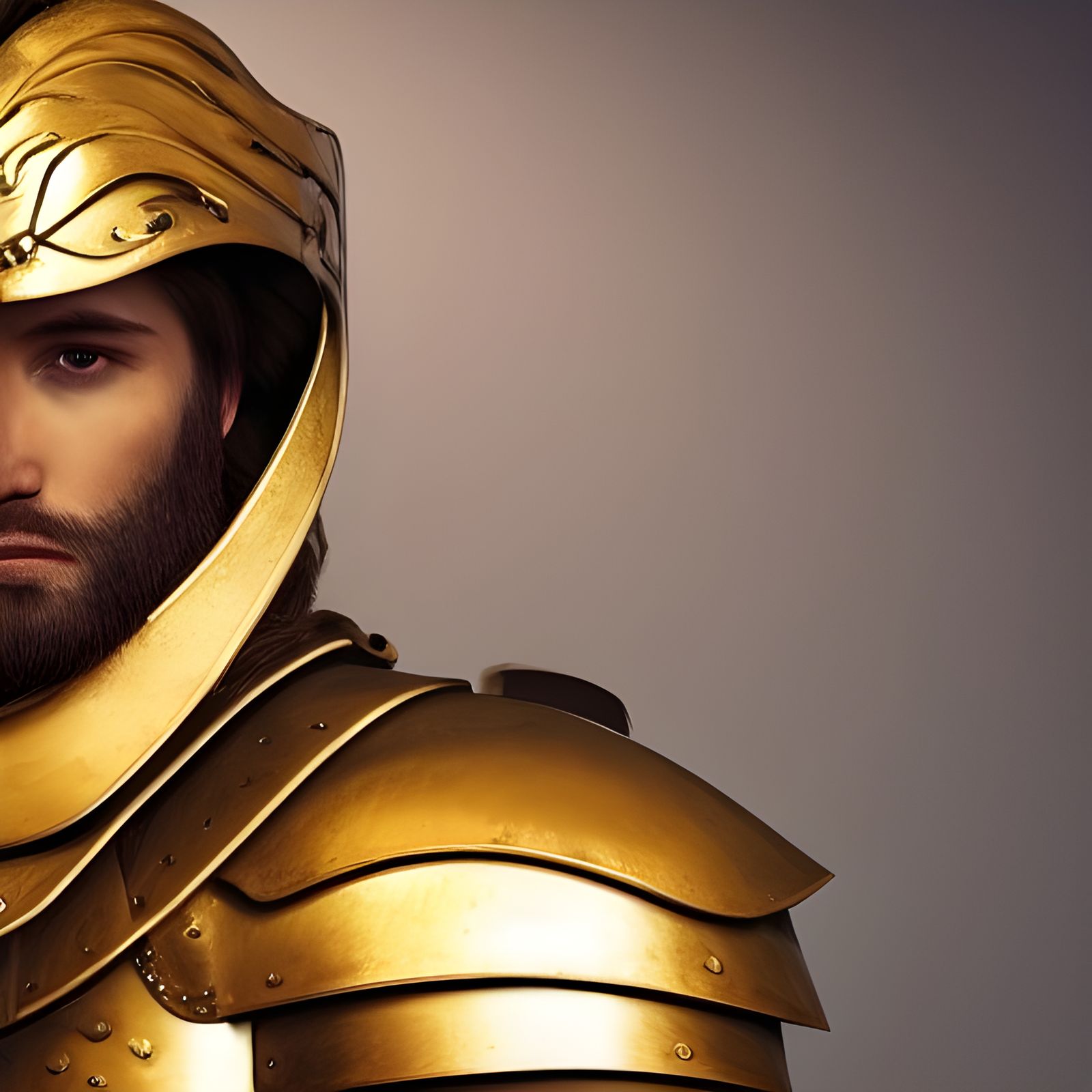 Golden Medieval Power Ranger