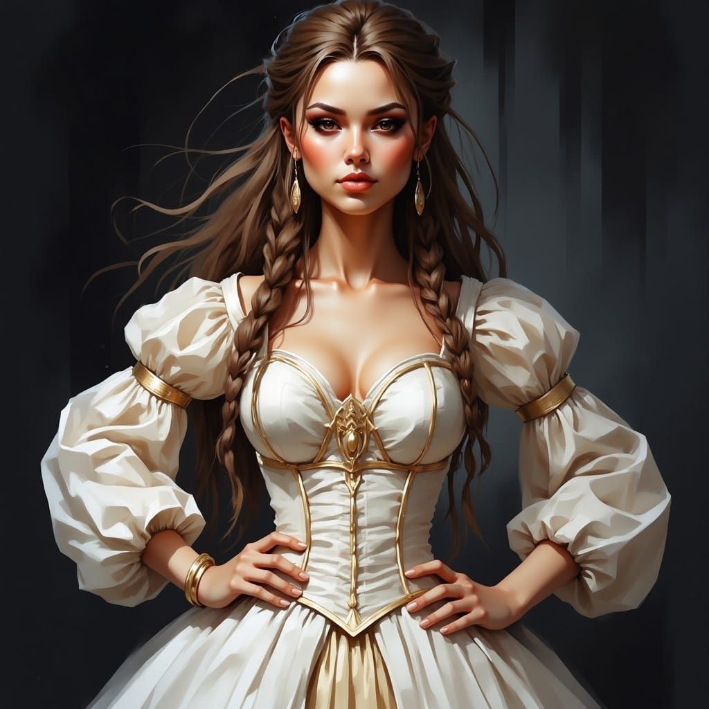 Surreal Portrait of Sarah from Labyrinth