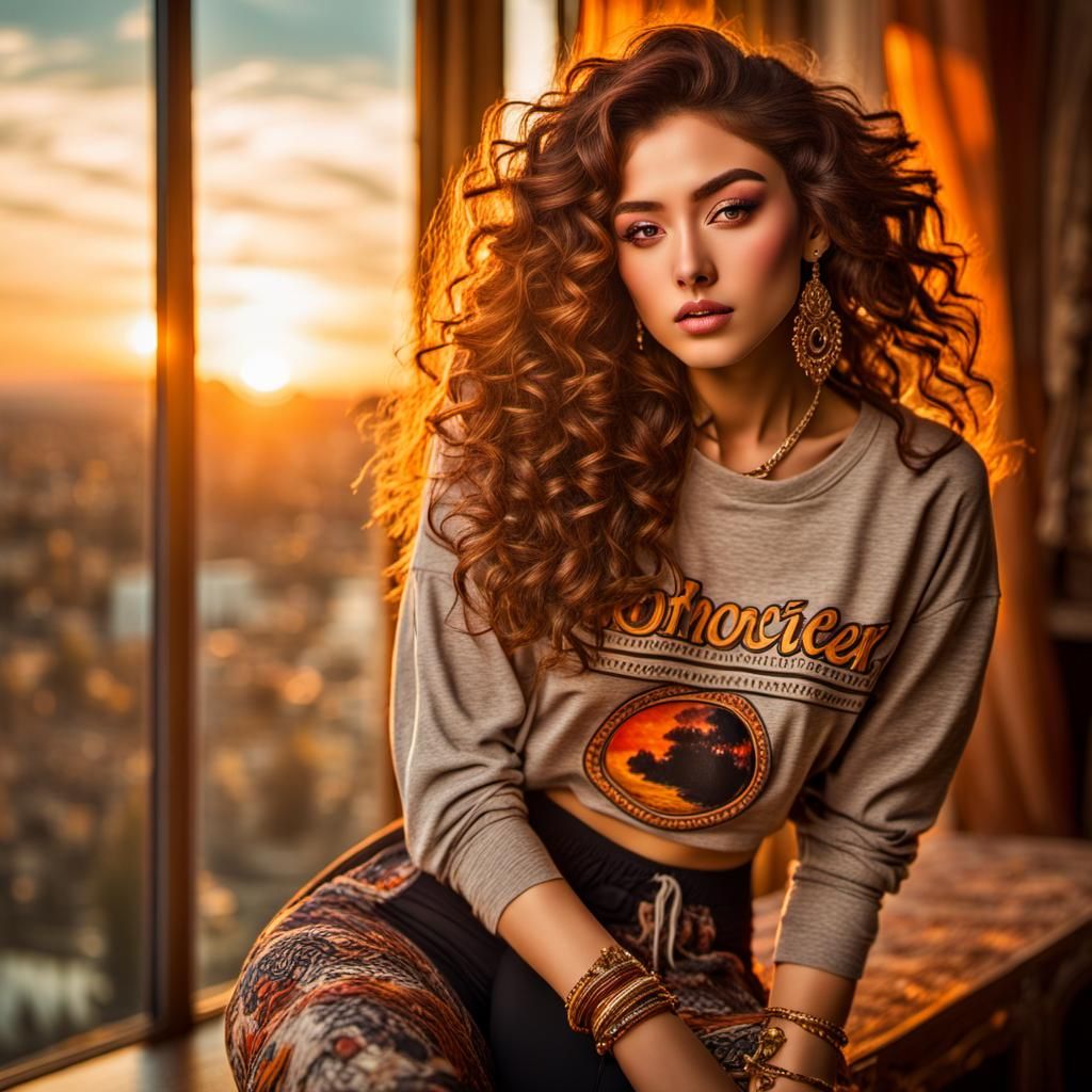 Dreamer: Hyperdetailed Portrait in Magical Realism Style