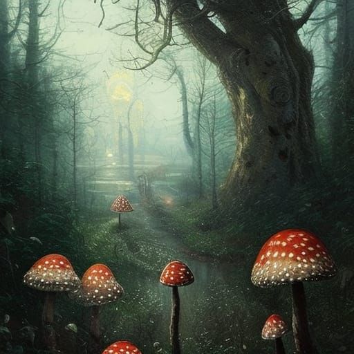 Wolf Protector in Greg Rutkowski Style