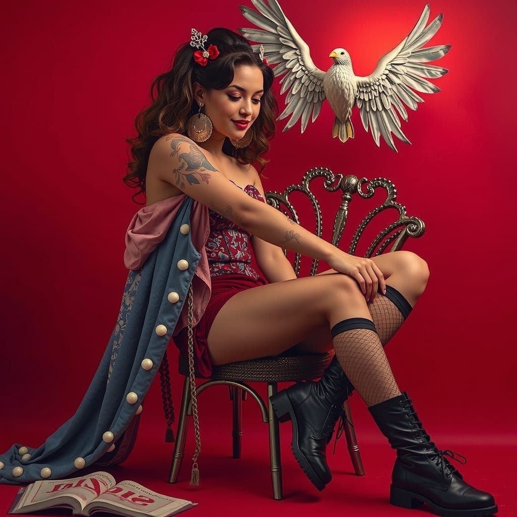 Women Embrace Vintage Glamour and Self-Love