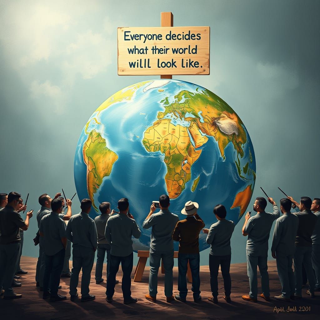 Massive Global Mural Depicts Collective Human Creativity in ...