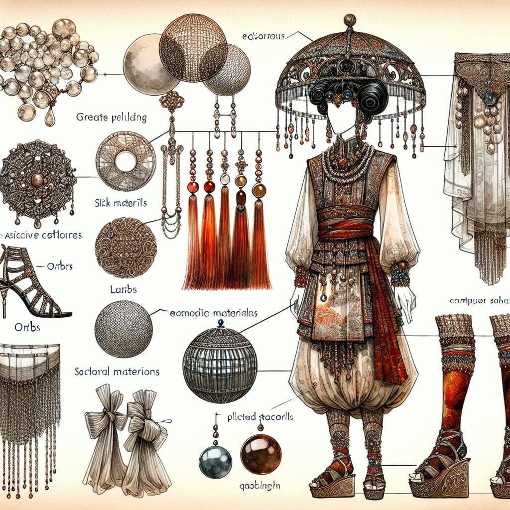 Conceptual Fashion: Ancient Crete Meets Maximalism