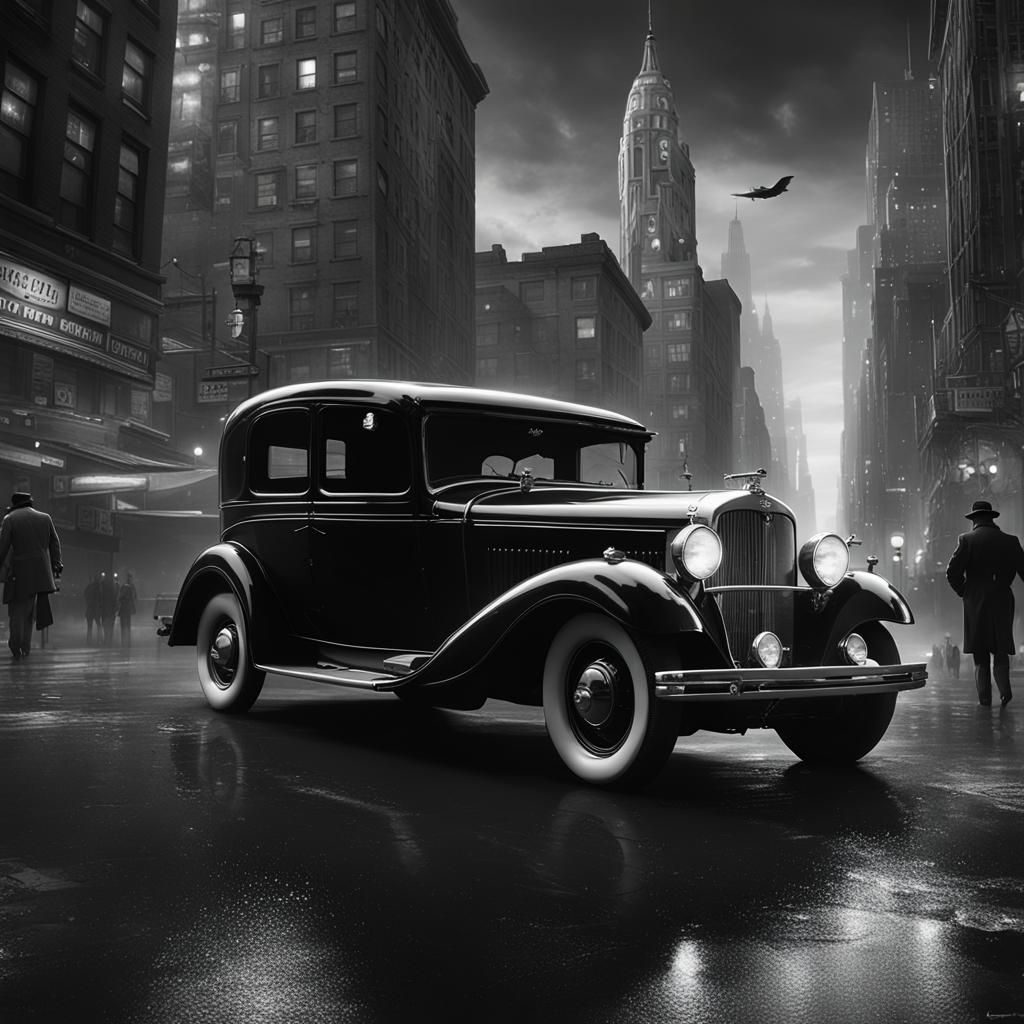 Anna Kendrick as Detective in Film Noir Style