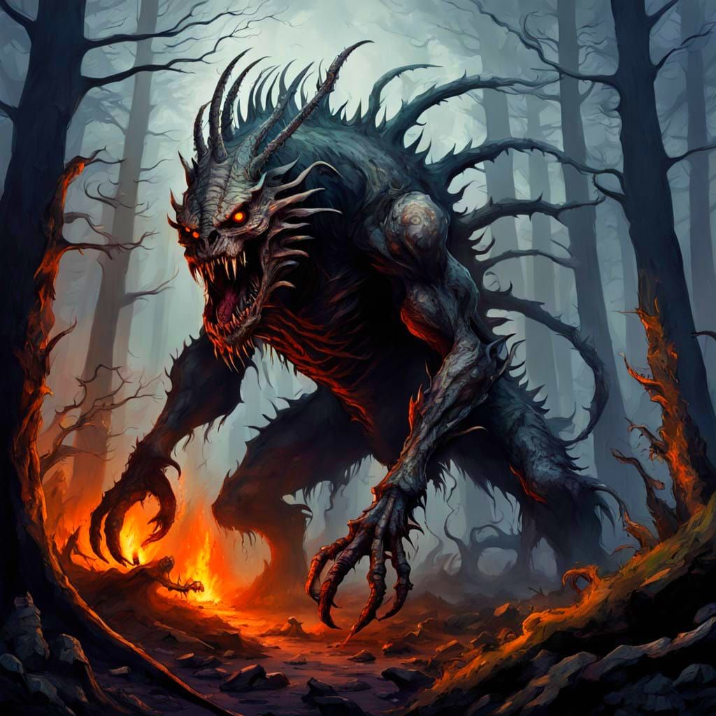 Primal Fear Incarnate in Dark, Ghoulish Form