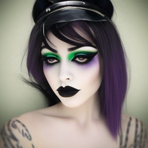 Gothic beauty queen