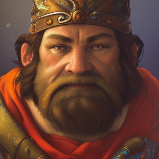 Gruff Dwarf King