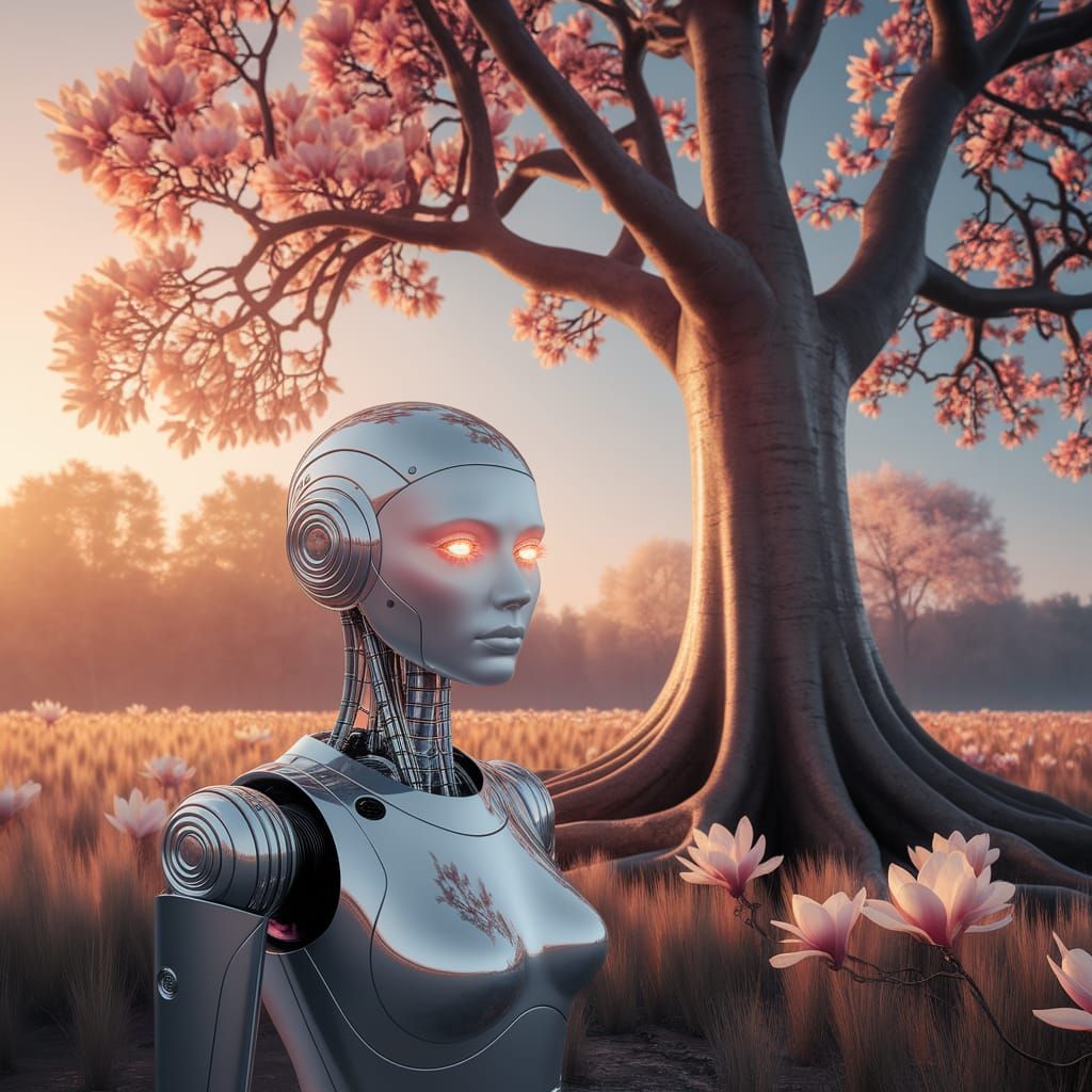 Robot in nature