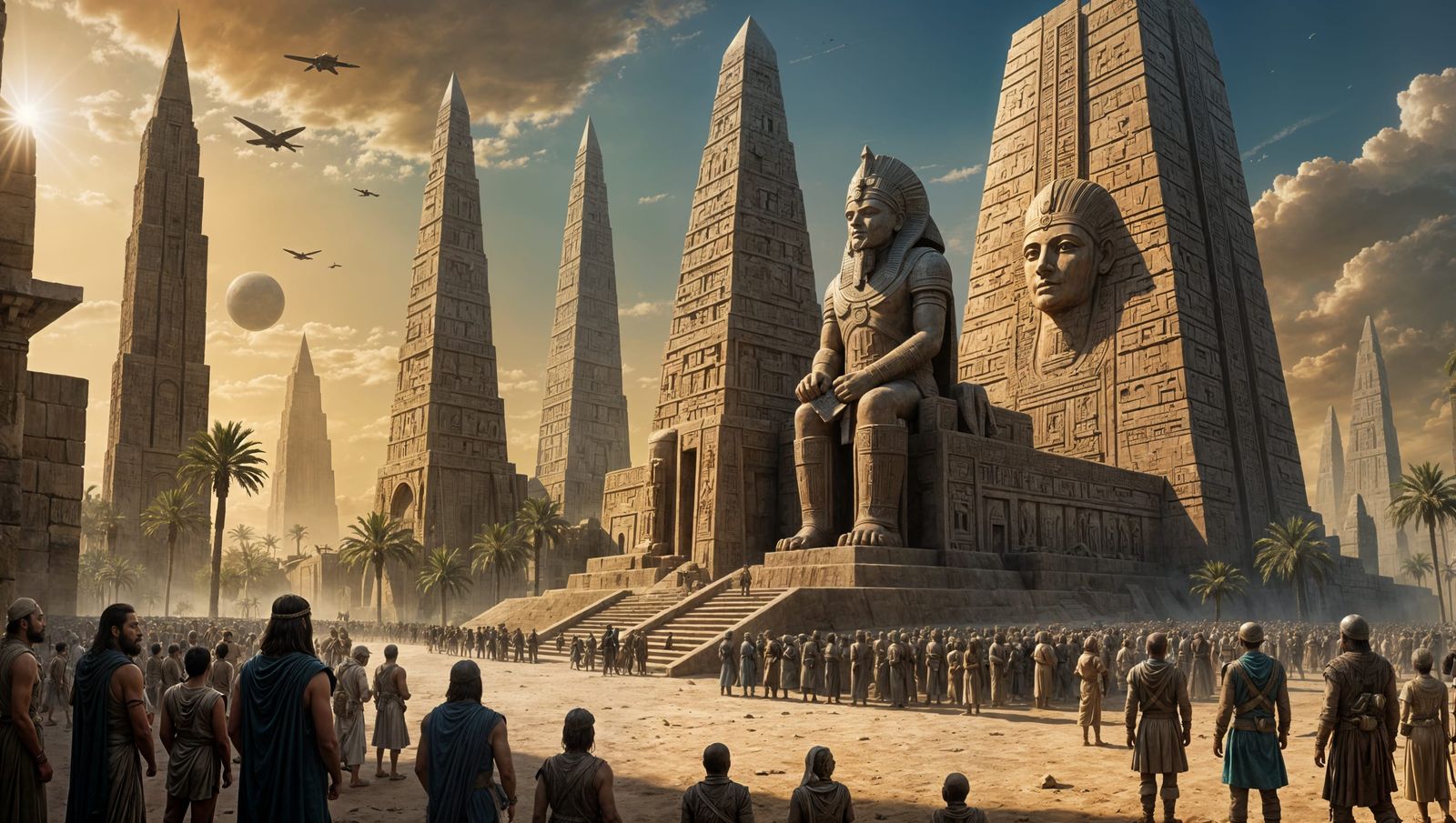 Babylonian Anunnaki Encounter with Flying Saucers