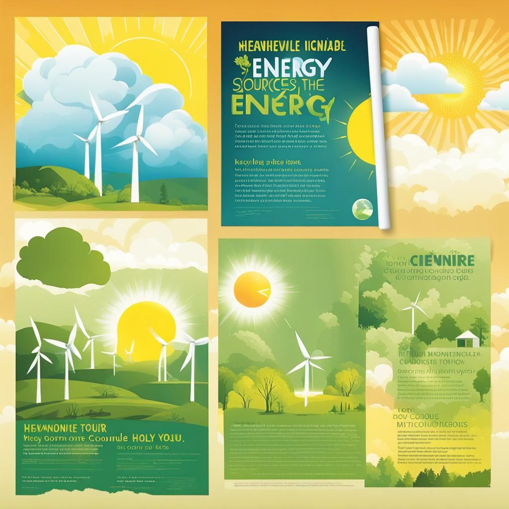 Inspiring Energy Conservation Posters with Actionable Tips