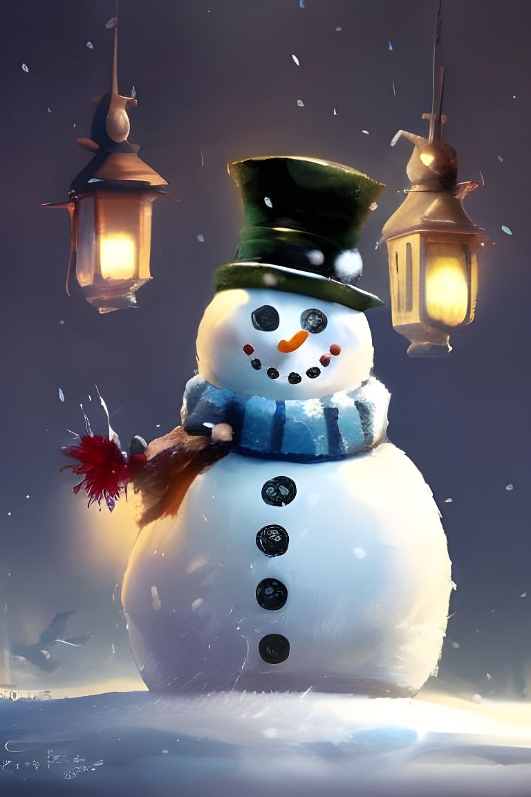 A Snowman is Love and Laughter all rolled up into One  ...