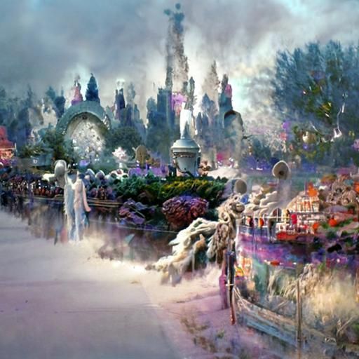 Sandman in Dream Realm: Ethereal Fantasy Art