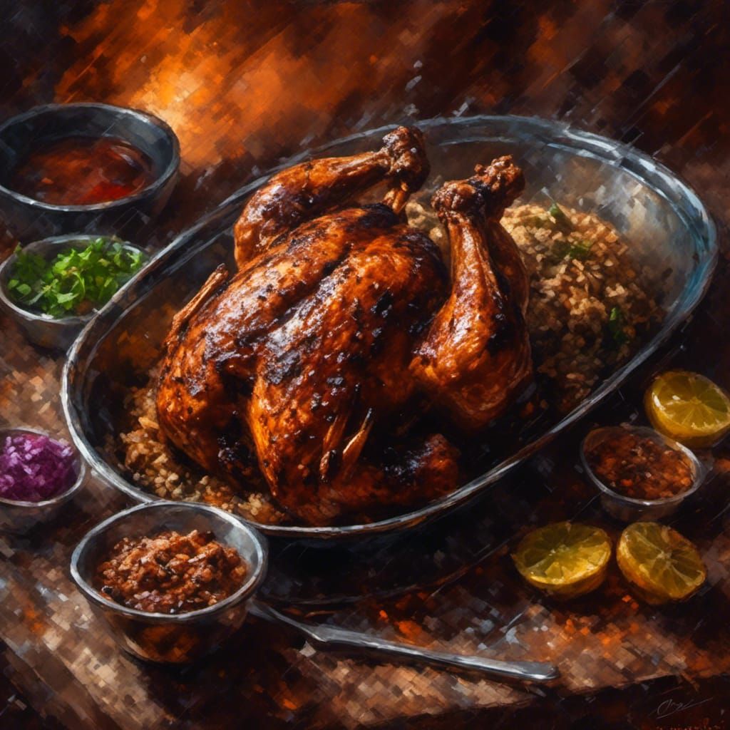 Jamaican jerk chicken