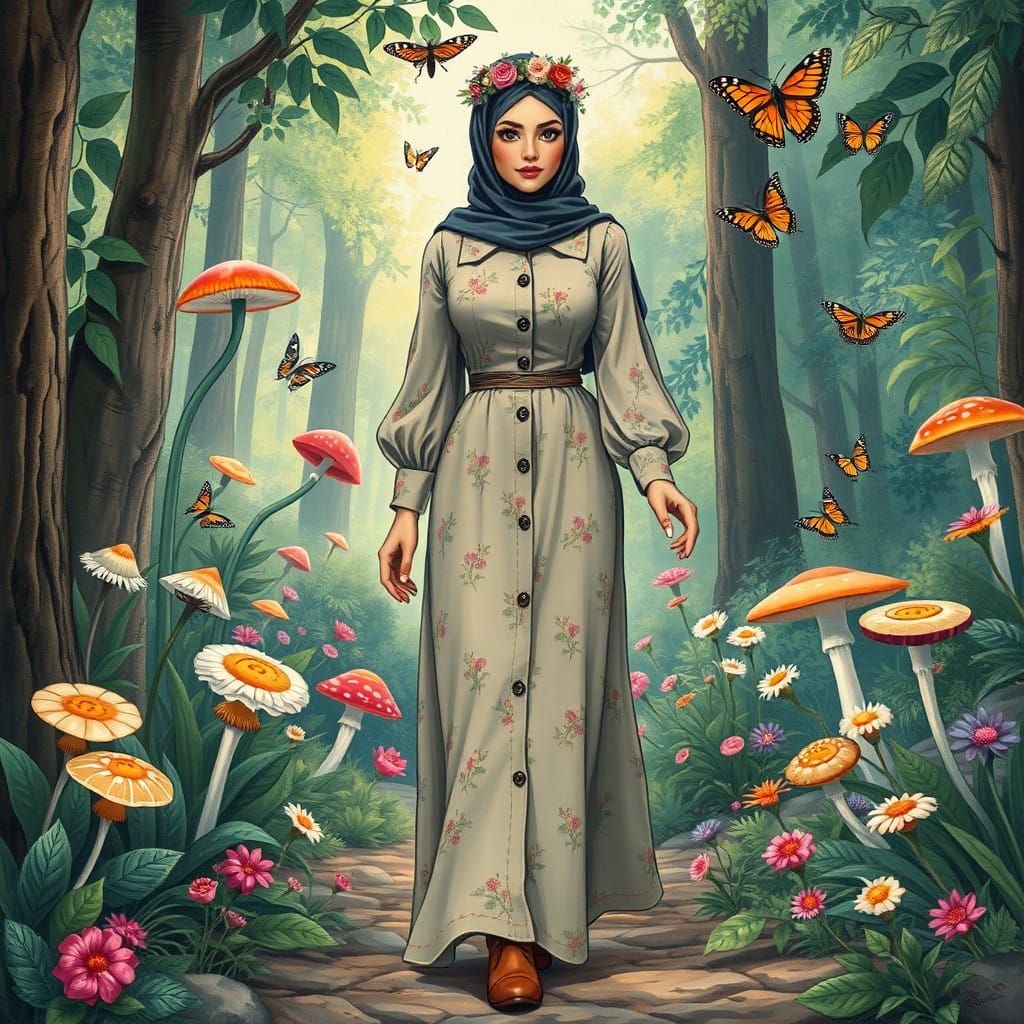 Beauty in the Enchanted Woods