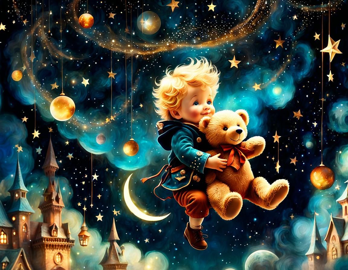 Michael Darling & Teddy: 
Off to Neverland!