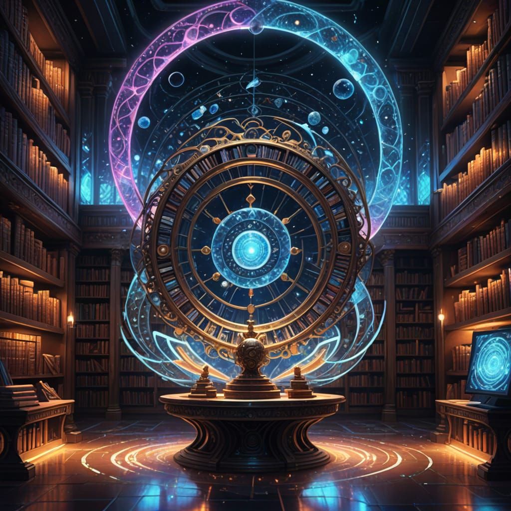 Crystal DNA Helix in Holographic Library