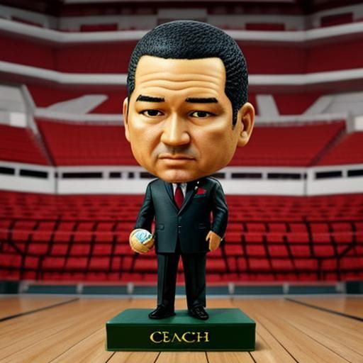 Coach Bobblehead Figurine