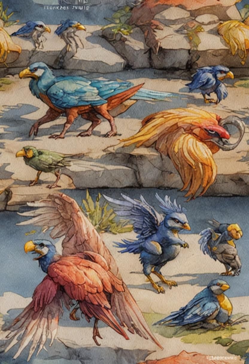 Watercolor Landscape Rendered in Unreal Engine 5