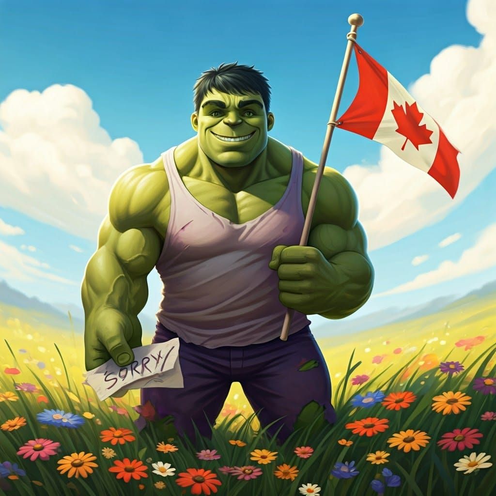 Hulk Embodies Canadian Culture with Humility