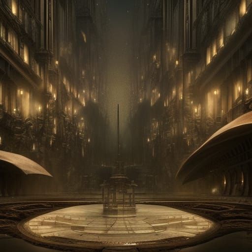 Epic Cinematic Digital Painting of Sorrow