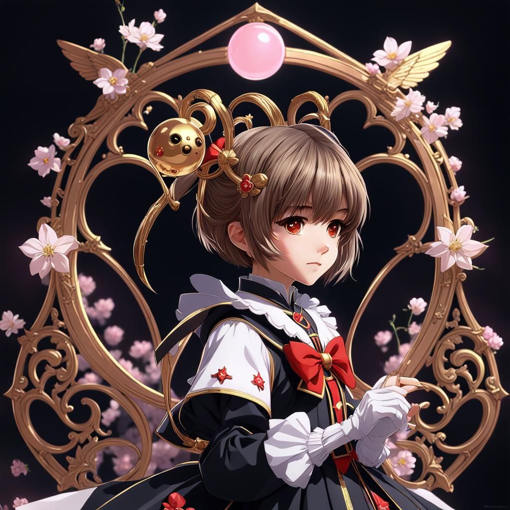Cardcaptor Sakura in Gothic 3D Anime Art
