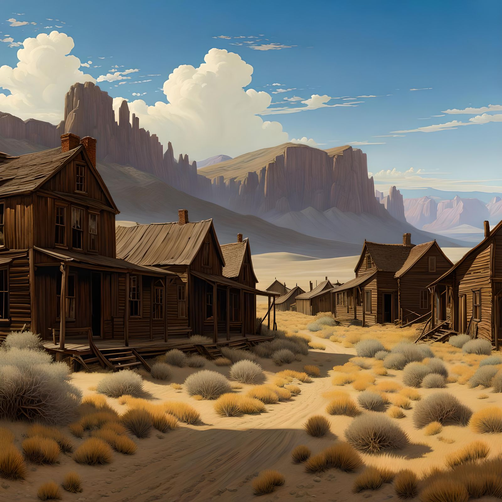 Gold Rush Ghost Town