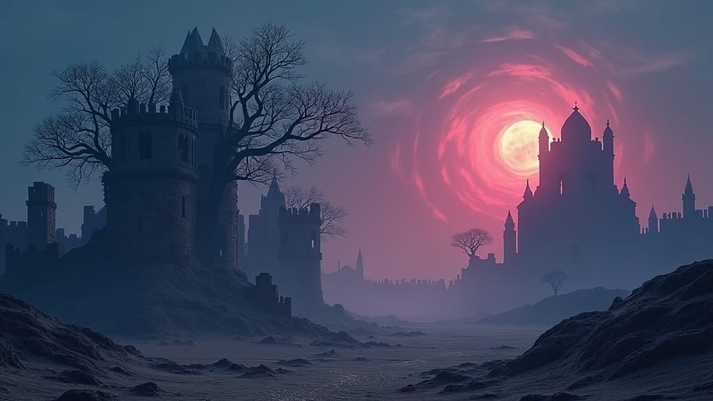 Desert Castle: Medieval Grandeur in Unreal Engine 5