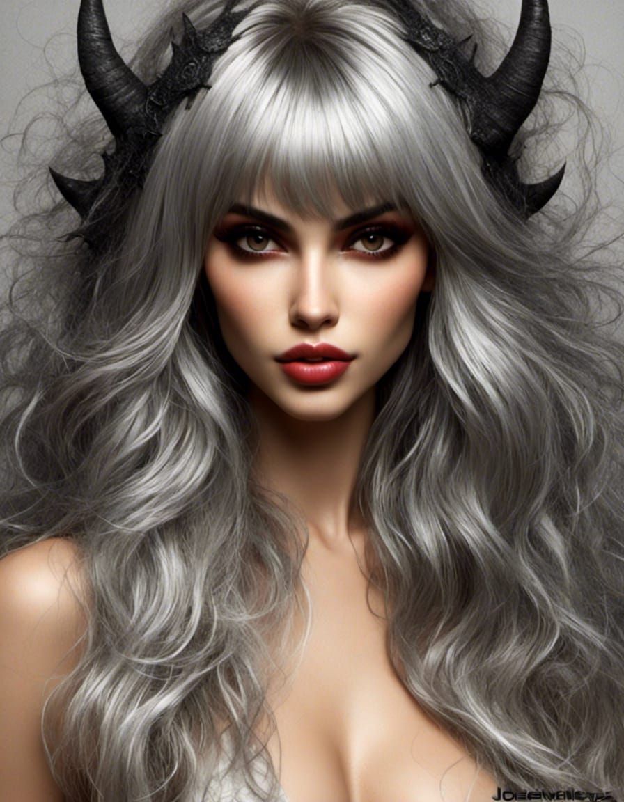 Detailed Portrait of Vampirella by José González