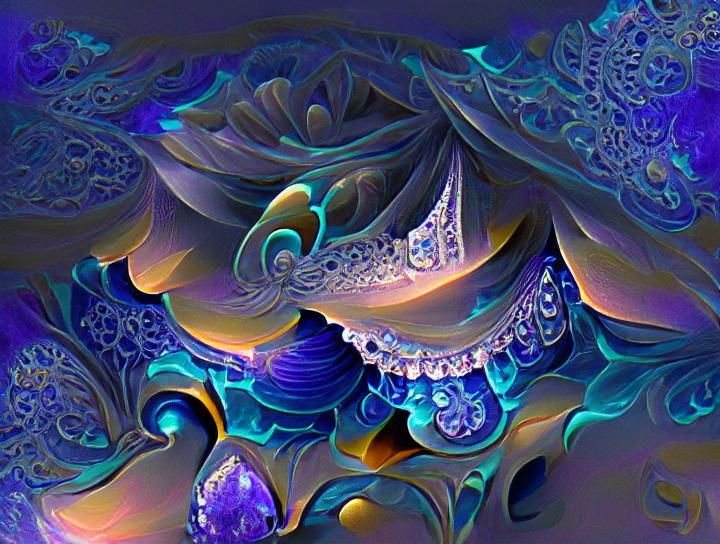 Enchanting Bioluminescence: A Digital Fairytale Illustration