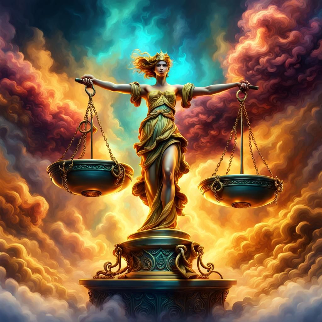 Libra, the Scales of Justice and Balance