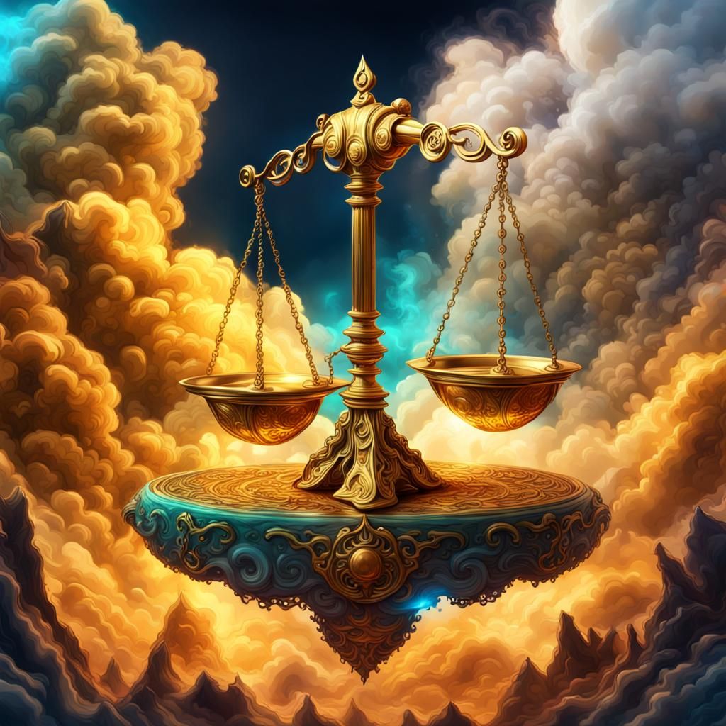 Libra, the Scales of Justice and Balance