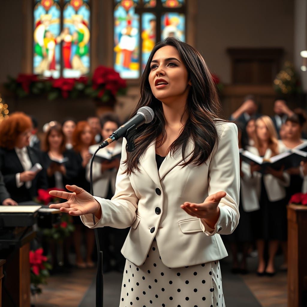 Celestial Gospel Choir in Christmas Church
