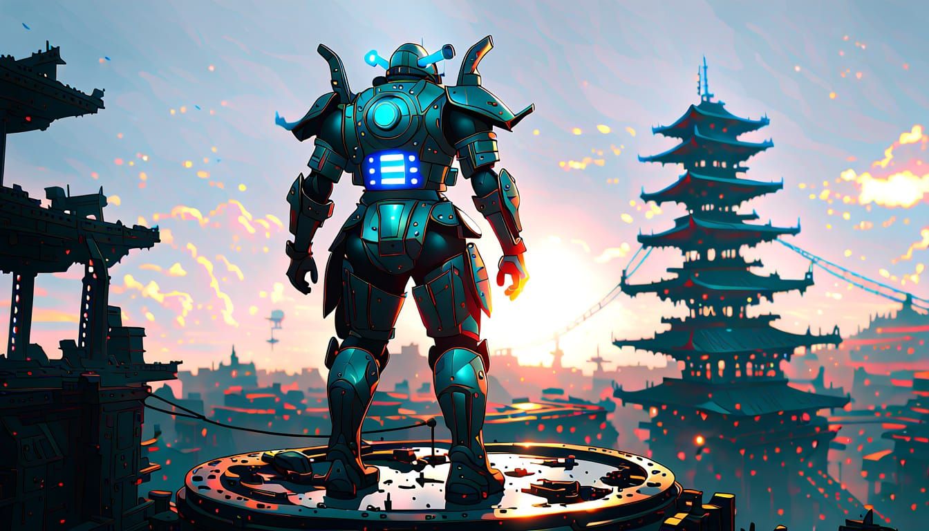 🤖 Cybernetic Sentinel of the East