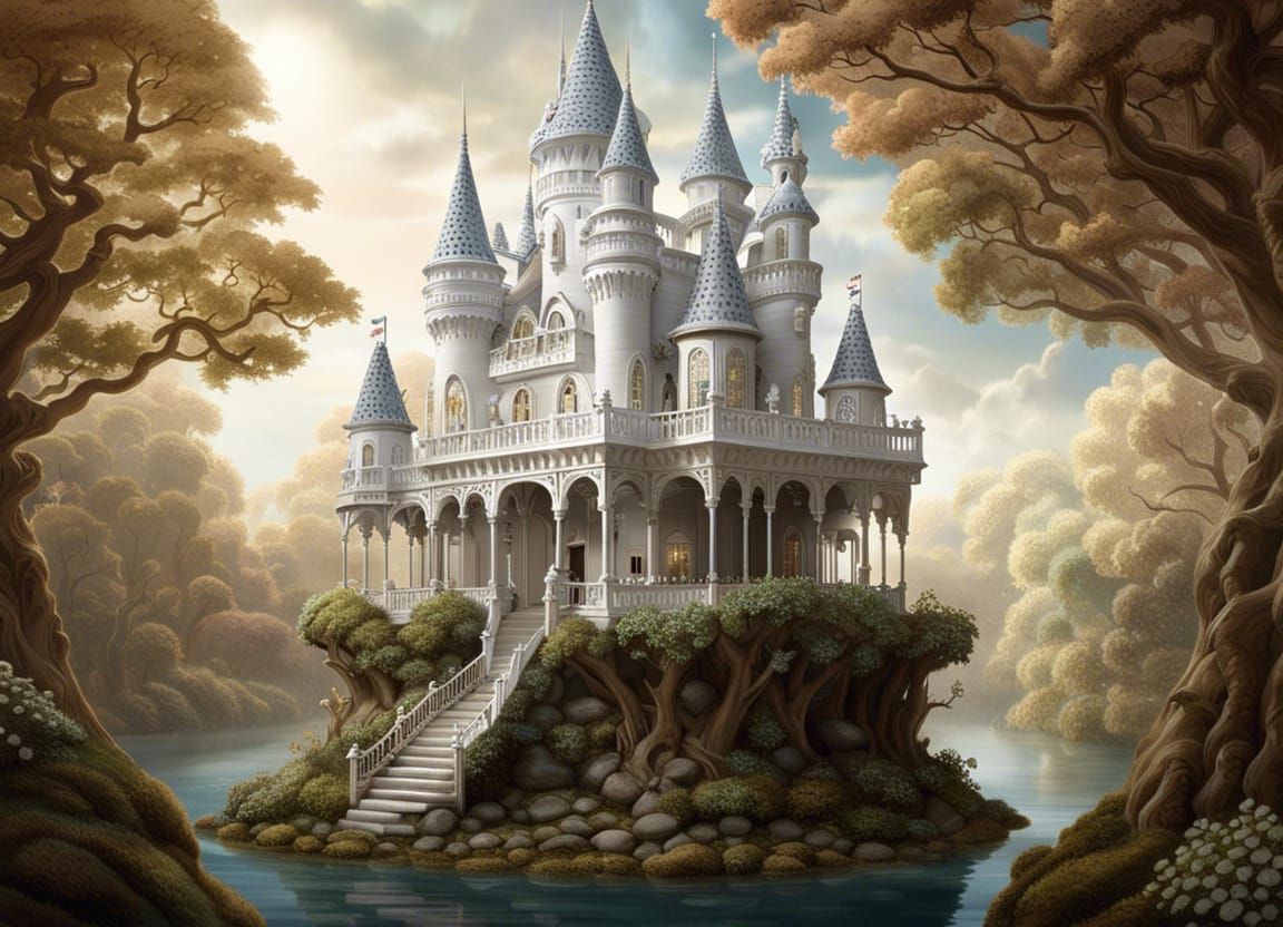 White Castle in a Tree: Storybook Style