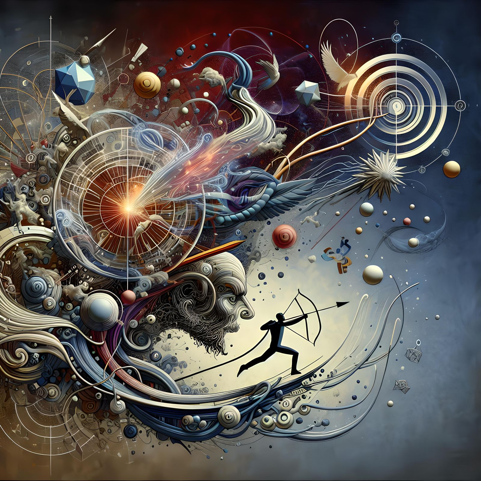 Restless nexus,
My consensus,
Striking at god at will