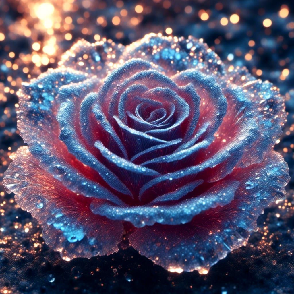Crystal rose