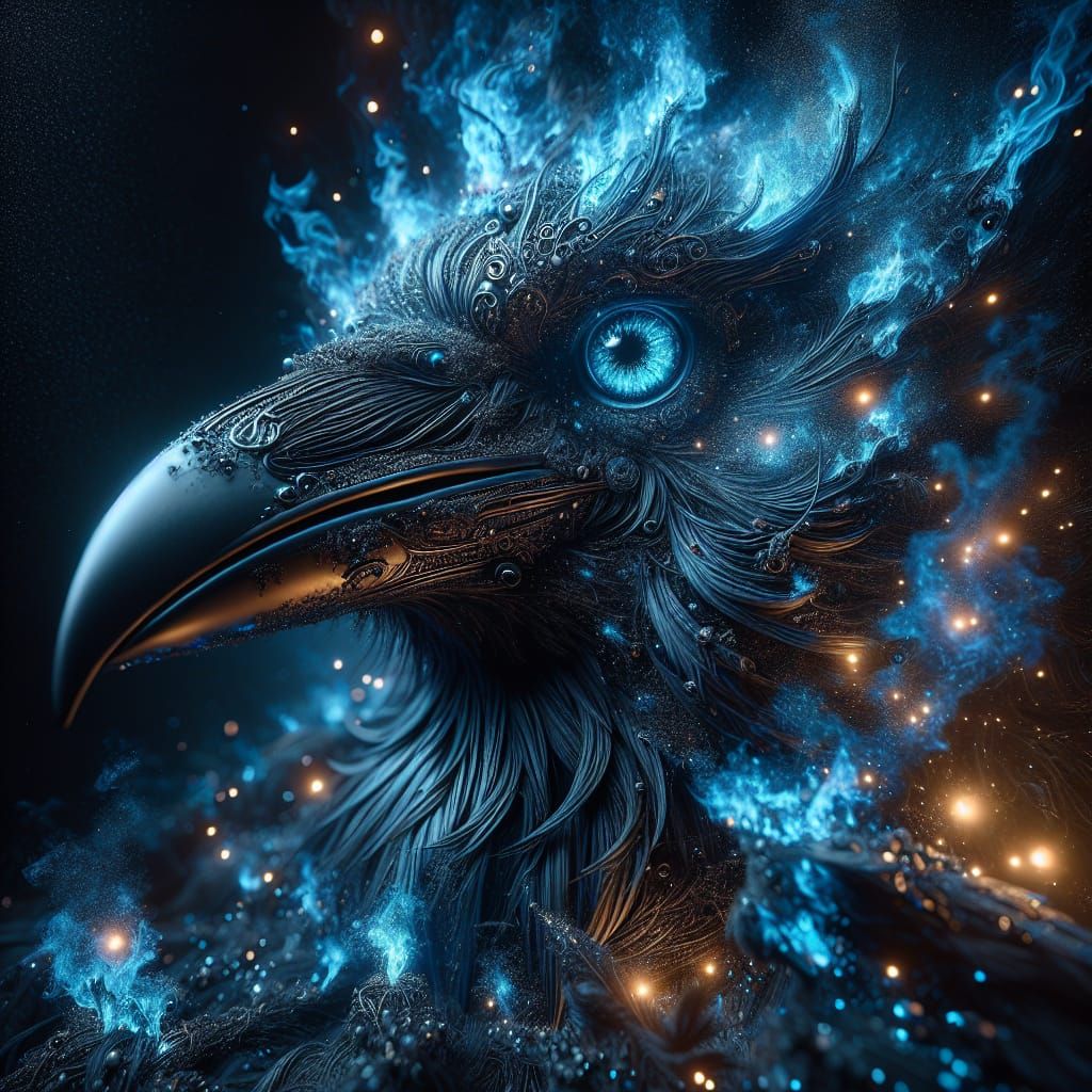 CROW  BLUE