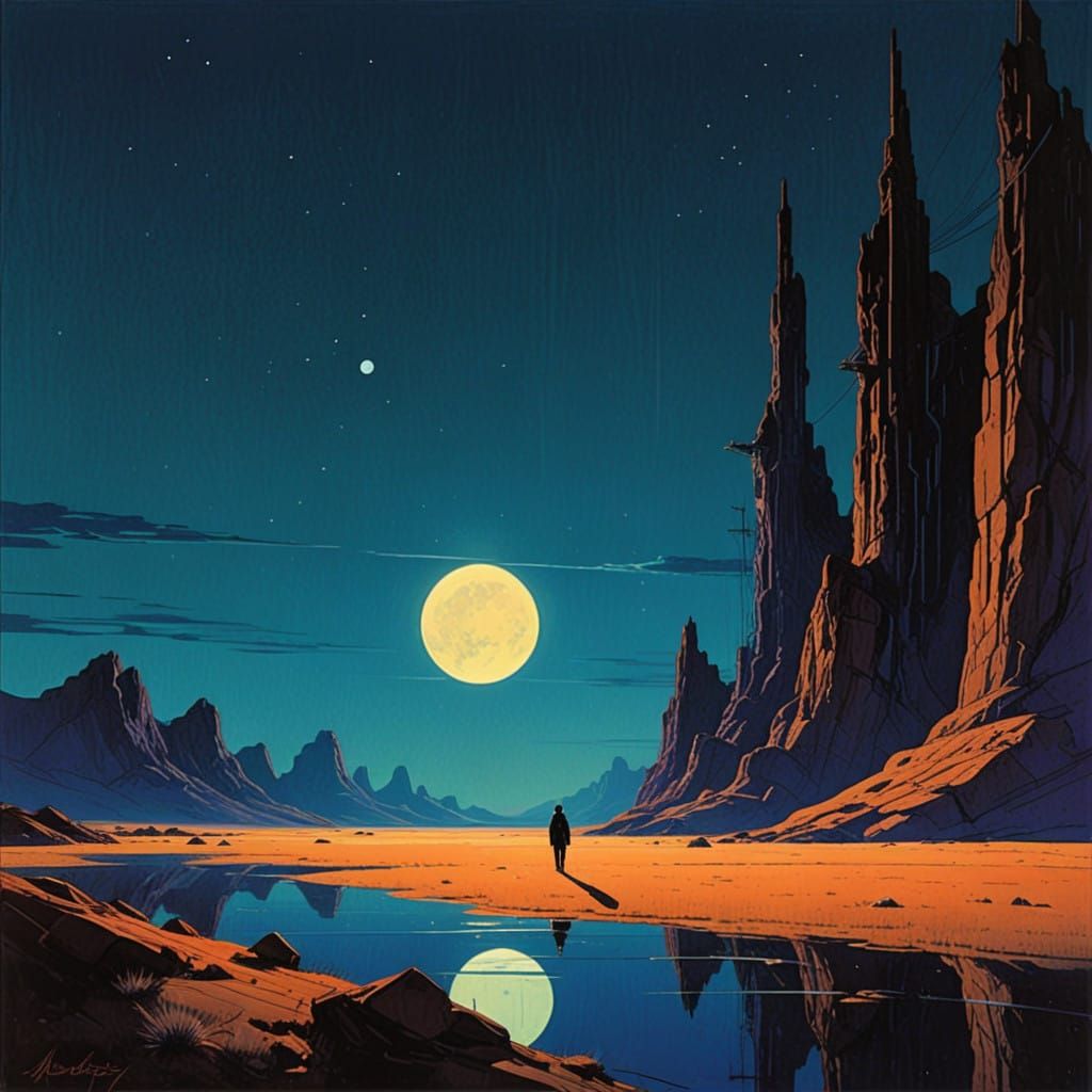 Ethereal Last Moon of the World