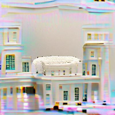 The White House in Photorealistic Style