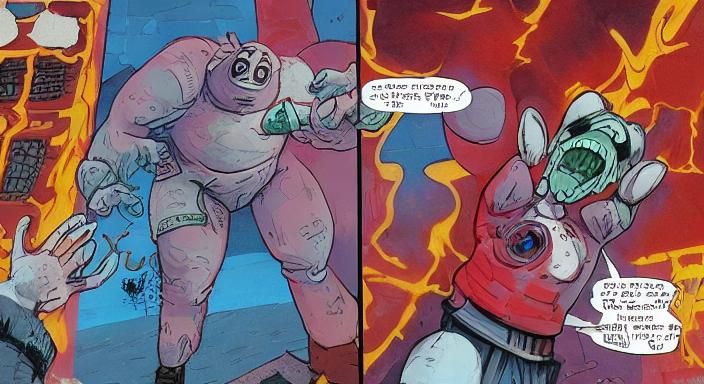 Vincky the 0strogoth AI Art