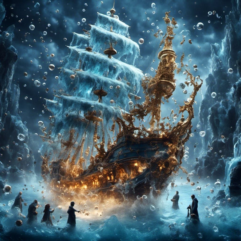 Poignant Depiction of Economic Inequality in Digital Art