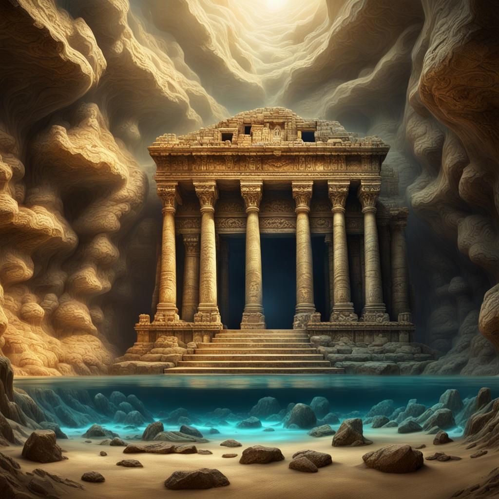 Ancient Temple Ruins Emerge from Underwater Cave in Epic Dig...