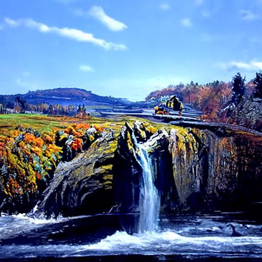 New York State Landscape: Oil Painting