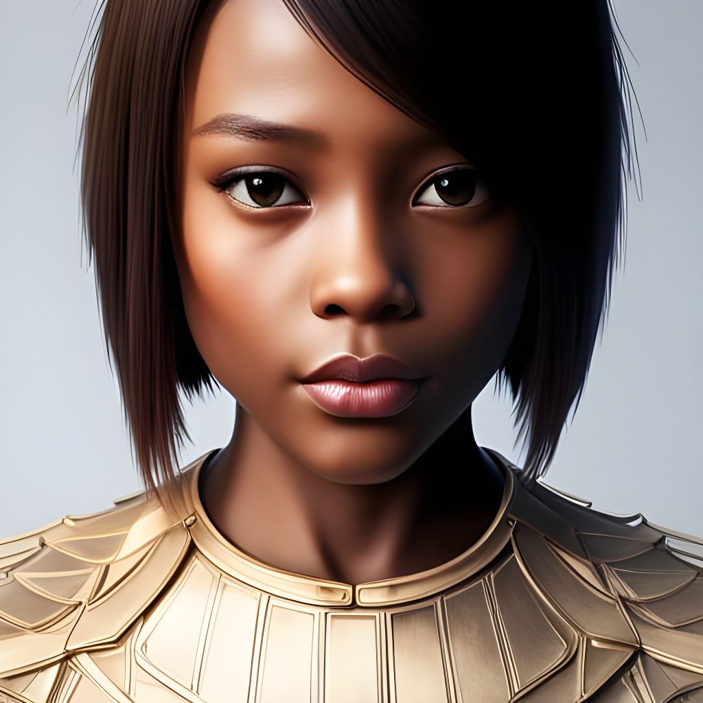 Ultra-Detailed Hyperrealistic Girl Portrait in Post-Apocalyp...