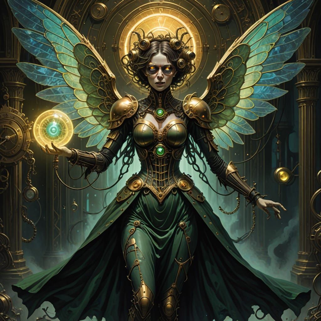 Fly Human hybrid cyborg