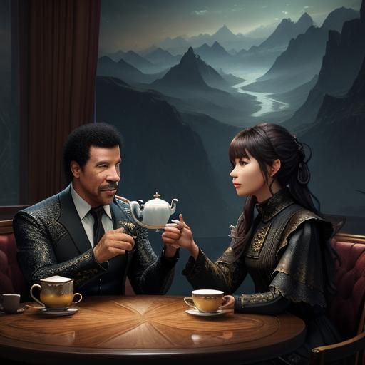 🎵Hellooo -is it "TEA" you looking for⁇😁 -- Lionel Richie